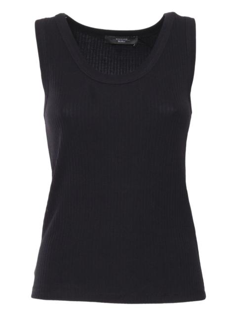 ribbed cotton tank top