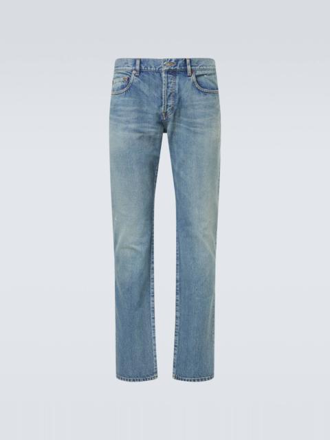 Low-rise slim jeans