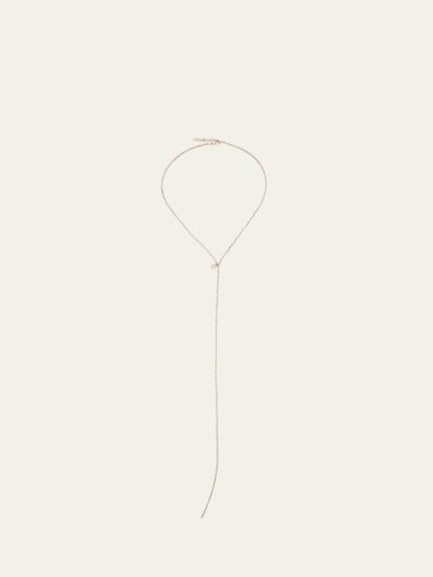 Gemmae Beaded Lariat Necklace