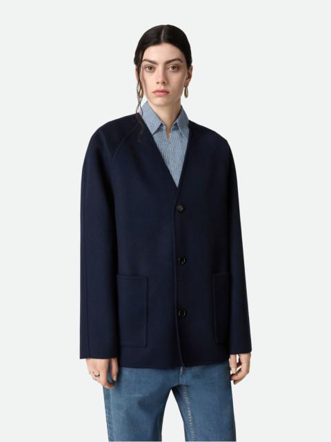 Light Wool And Cashmere Coat