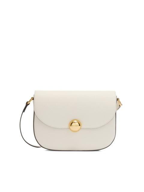 spherical-embellishment leather mini bag