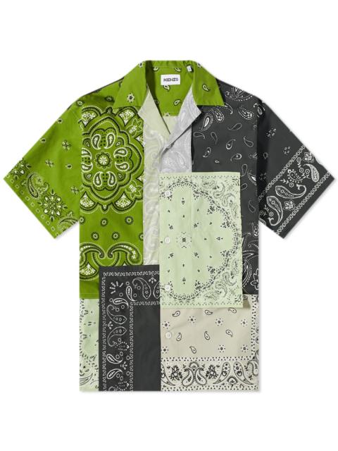 Kenzo Patchwork Bandana Vacation Shirt