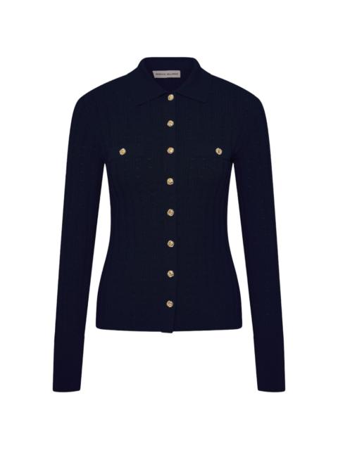 Natalie button-embellished cardigan