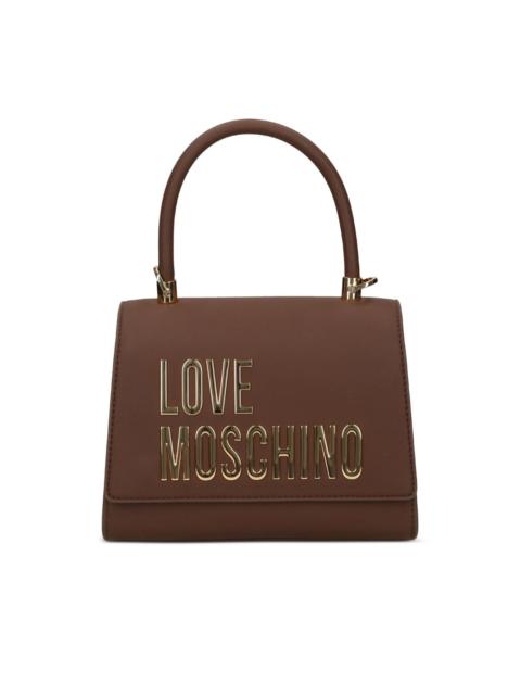 logo-plaque tote bag