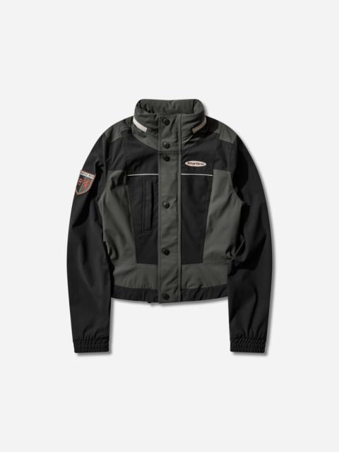 Women's Stretch Jacket Dark Green / Black