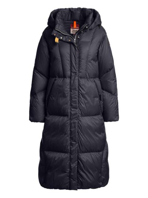 Liu hooded quilted down coat