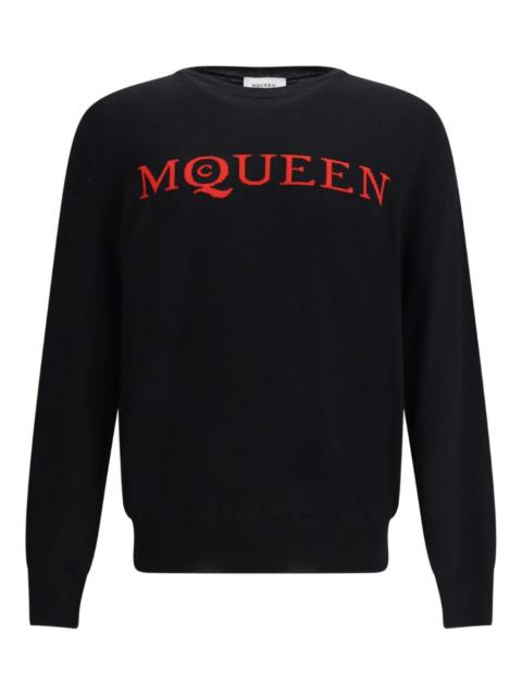 logo-detail crew-neck sweater
