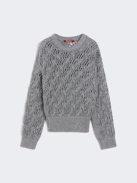PILADE Diamond-patterned cordonnet sweater