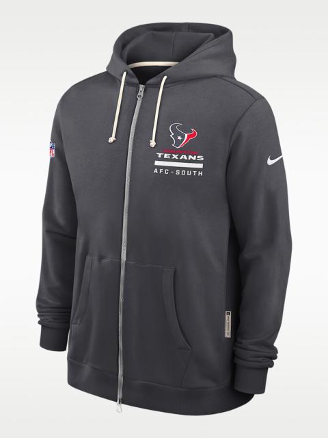 Houston Texans Utility Player Sideline Men's Nike Dri-FIT NFL Full-Zip Hoodie