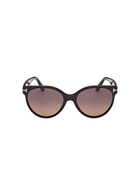 round-frame sunglasses