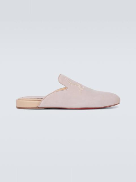 Exclusive to Mytheresa – Navy Coolito Flat mules