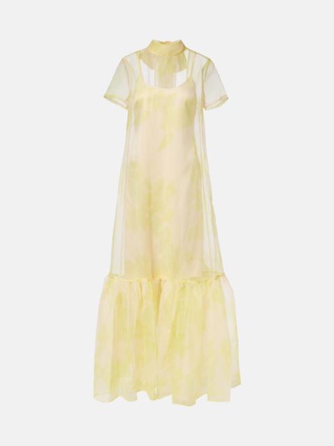 Calluna organza maxi dress