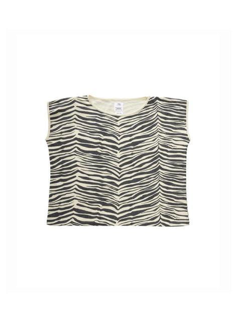 QUAD TEE S/L QUAGGA W LT.YELLOW