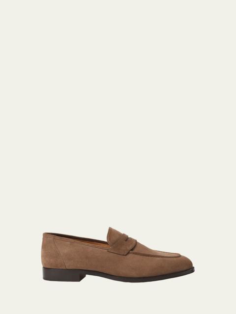 Men's Sergio Walk Suede Penny Loafers