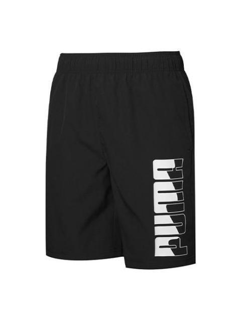 PUMA Logo Woven Shorts 'Black' 846003-51