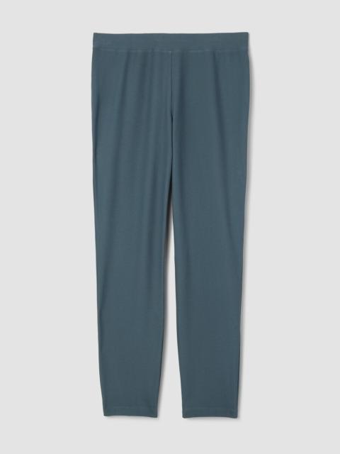 Washable Stretch Crepe Slim Pant