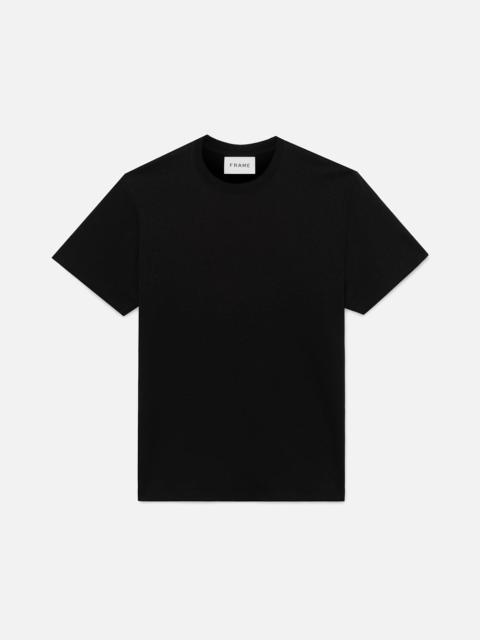 Duo Fold Tee in Noir