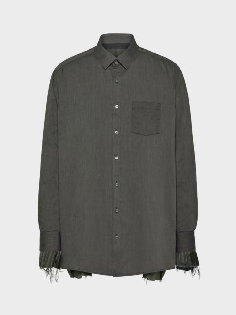 Patchwork inside-out jacket