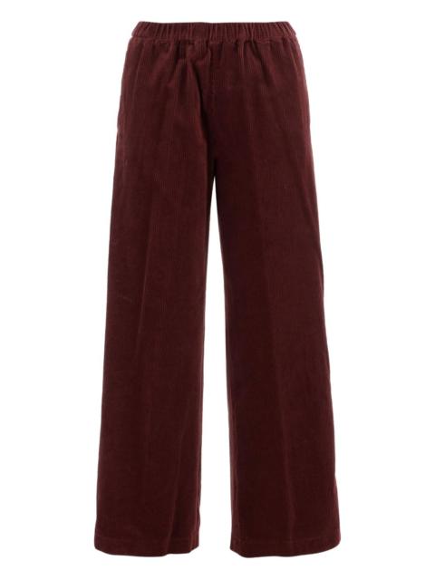 elasticated-waist trousers