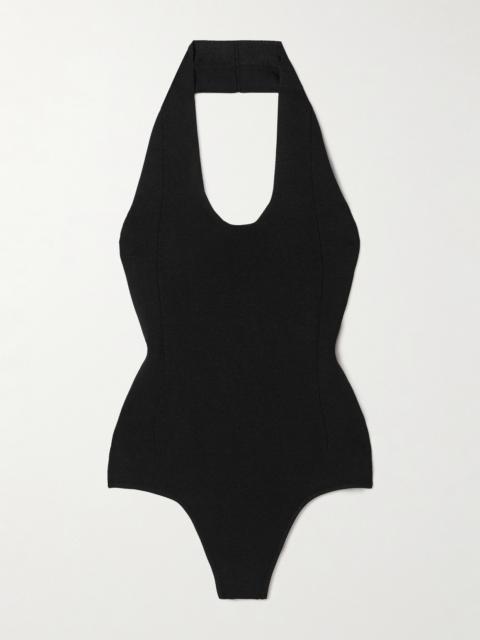 Toto Stretch-knit Halterneck Bodysuit