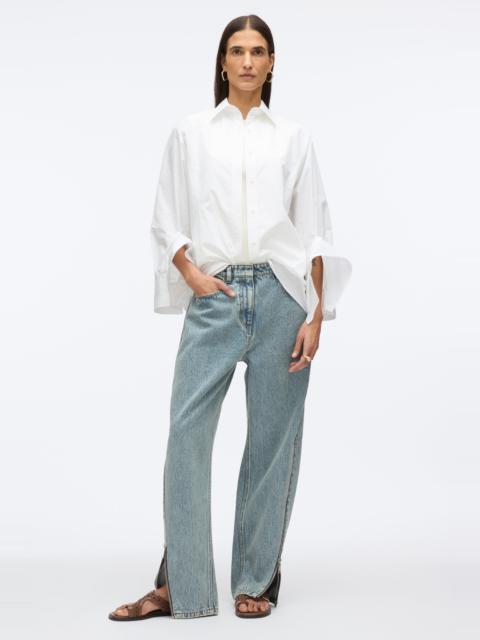 Curve Denim Pant with Zippers