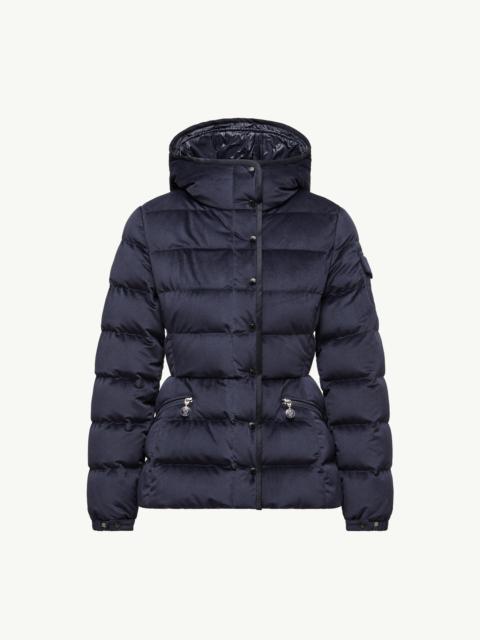 Barante Hooded Velour Short Down Jacket