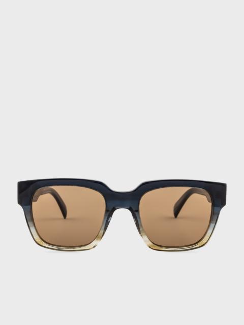 Petrol Ombre 'Kenly' Sunglasses