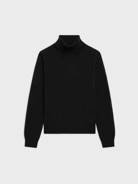 turtleneck sweater in scottish cashmere