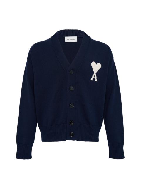 Cardigan With Contrasted AMI D