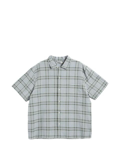 Malick short-sleeve checked shirt