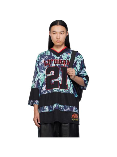 Multicolor Hockey L-D T-shirt