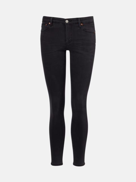 Low-rise skinny jeans