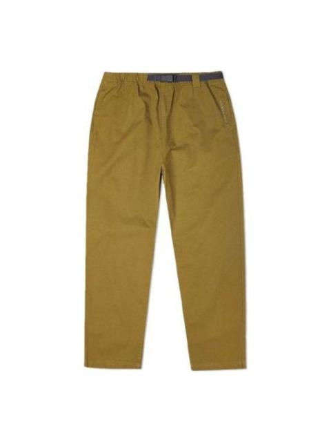 Converse Woven Straight-Leg Tapered Casual Pants 'Dark Moss Green' 10021101-A04