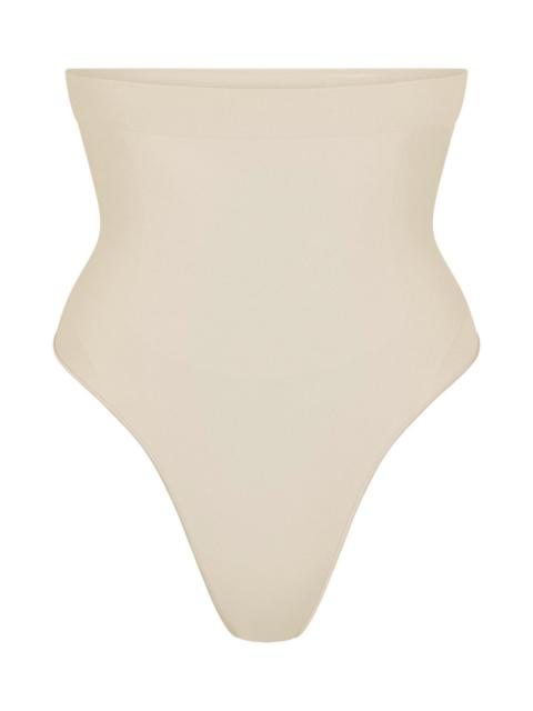 Skims Seamless Sculpt High-waisted Thong