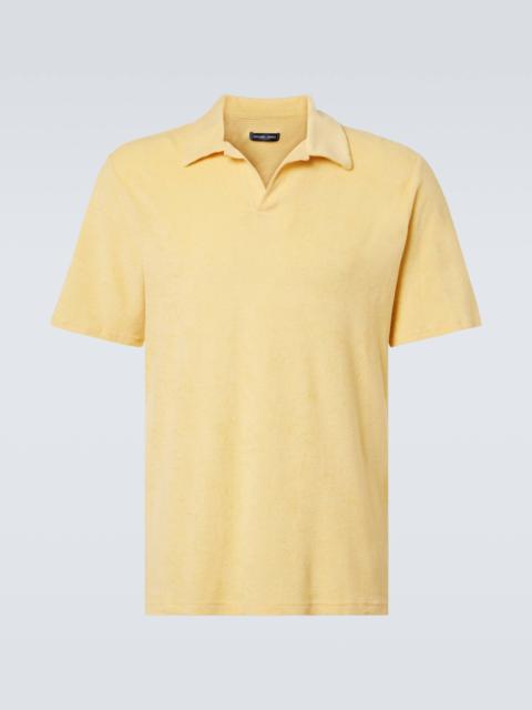 Faustino cotton terry polo shirt