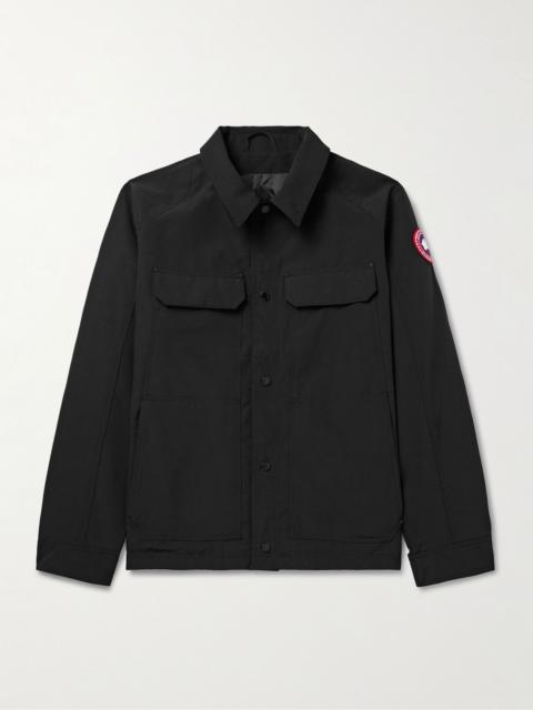 Burnaby Logo-Appliquéd Arctic Tech® Chore Jacket Black