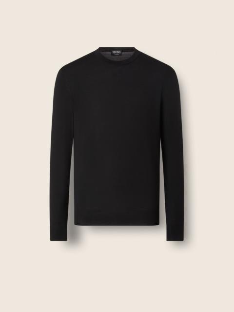 BLACK 15MILMIL15 WOOL CREWNECK