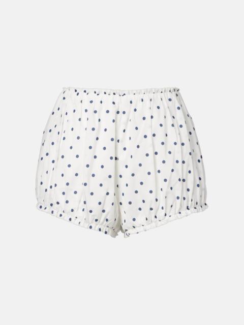 Edie polka-dot shorts