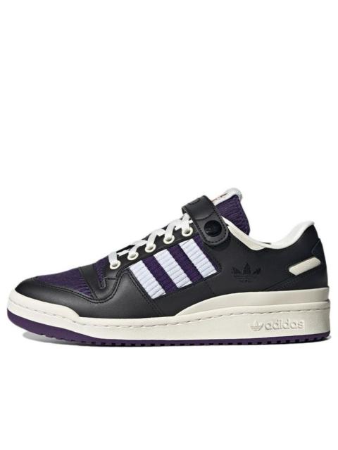 adidas originals Forum 84 Low 'Black Purple White' HQ7001