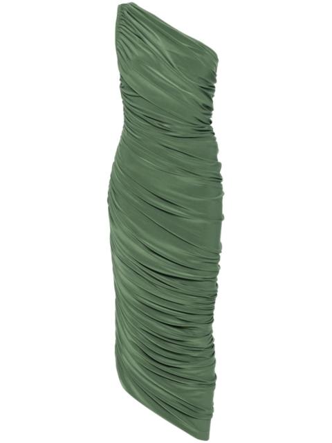 Diana draped midi dress