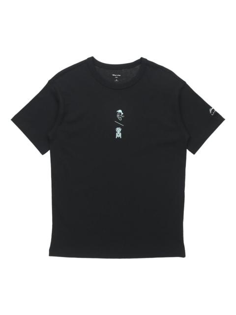 Li-Ning x Disney Crossover Sports Fashion Tee 'Black' AHSR205-1