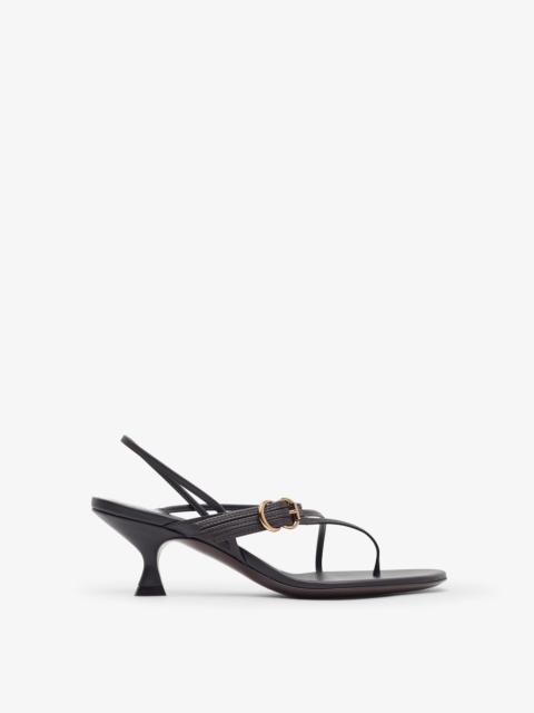 Starry Eyed 50 dark brown sandals