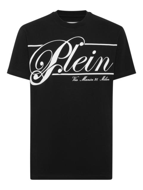 logo-print cotton T-shirt