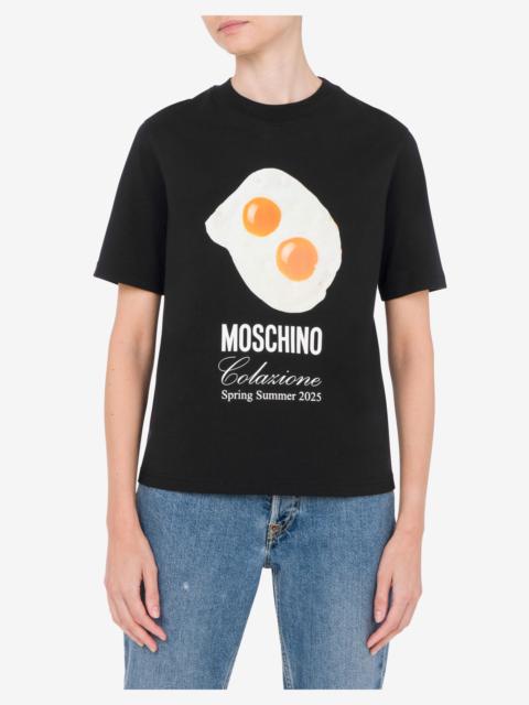 ORGANIC JERSEY T-SHIRT EGGS PRINT