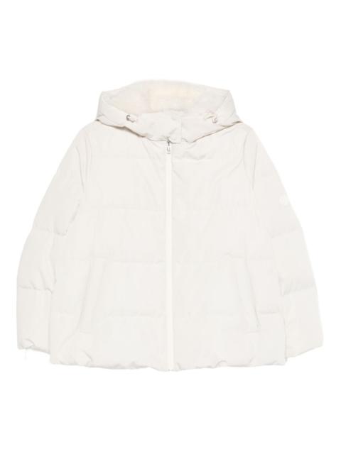 hooded puffer jacket