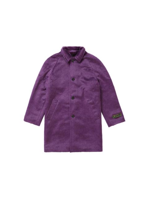 Supreme Alpaca Overcoat Purple