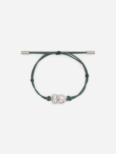 Cord bracelet with DG logo