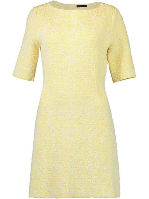 A Line Short Sleeve Mini Dress