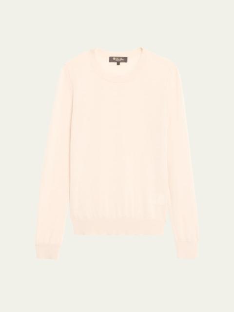 Long-Sleeve Cashmere Sweater