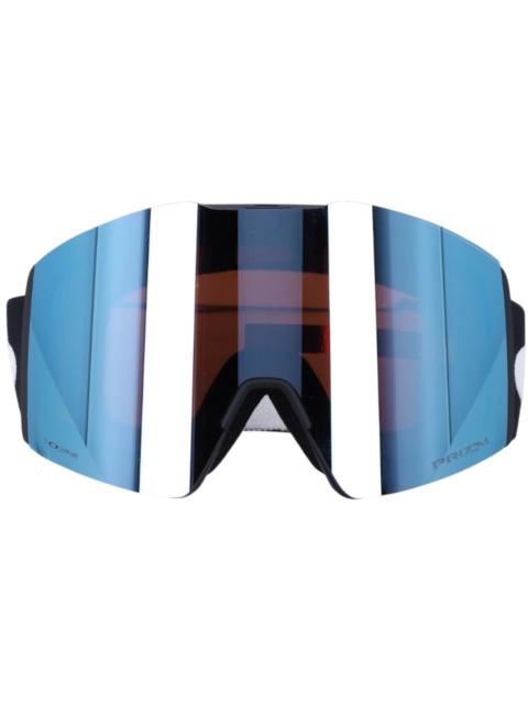 Oakley Fall Line L Sunglasses Matte Black Prizm Sapphire (OO7099-03)